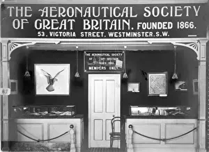Aeronautical Society of Great Britains stand