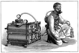 Exploring Prints: The Aerophore Breathing Apparatus, 1874