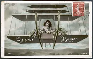 Aeroplane Postcard