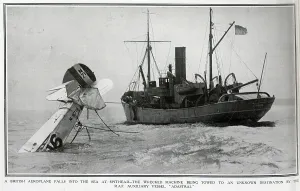 Towed Prints: Aeroplane in Sea, Spithead