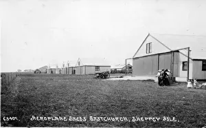Sheppey Prints: Aeroplane sheds Eastchurch Isle of Sheppey