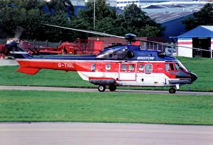 Aerospatiale Prints: Aerospatiale AS332L Super Puma G-TIGL