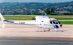 Aerospatiale Prints: Aerospatiale AS350 Ecureuil G-HLEN