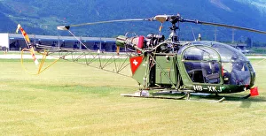 Se3130 Prints: Aerospatiale SE3130 Alouette II HB-XKJ