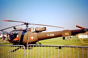 Svizra Prints: Aerospatials SA. 316A Alouette III V-210