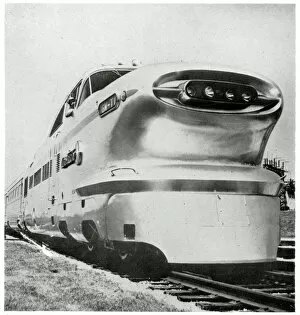 Images Dated 10th July 2019: Aerotrain designed by Electro-motive section of the GMC