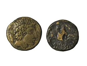 Sabadell Prints: Aes, Hispanic-Roman coin. SPAIN. Sabadell. Sabadell