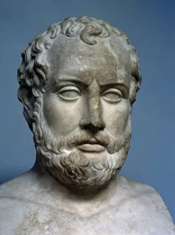 Aeschines (389-314 BC). Greek statesman. Bust