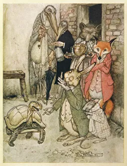Fables Gallery: Aesop / Hare & Tortoise