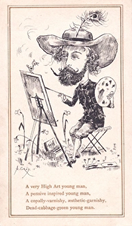 Aesthetic Gallery: Aesthetic High Art young man painting