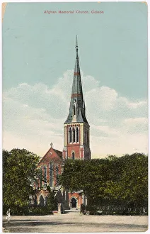 Afghan Memorial Church, Colaba (Kolaba), Bombay (Mumbai), India Date: circa 1908