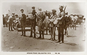 Amir Gallery: Third Afghan War - Afghan Peace Delegates