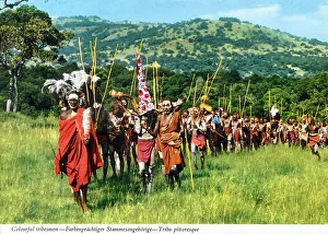 Africa - Colourful Tribesmen, Kenya