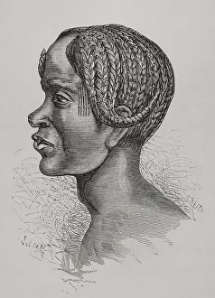 Braiding Prints: Africa. The Congo. Bangala indigenous