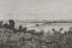 Independent Collection: Africa. The Congo River at Isanghila, trading station