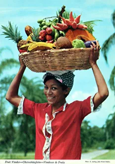 Vendor Prints: Africa - Fruit Seller