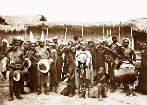 Africa Ngoni Ruga-Ruga mercenaries after a raid pre-1900
