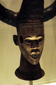 Images Dated 4th April 2008: Africa. Nigeria. Ekoi mask. 19th century. British Museum. Lo