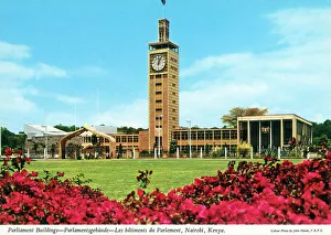 Clocktower Prints: Africa - Parliament Buildings, Nairobi, Kenya