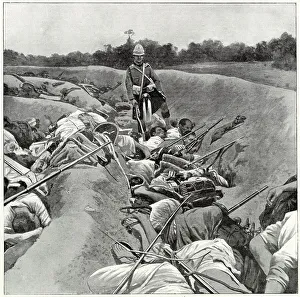 Images Dated 11th March 2020: Africa, Sudan Wars, 1898: aftermath of the Battle of Atbara