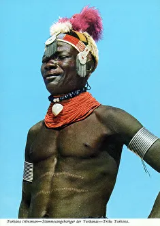 Bangles Prints: Africa - Turkana Tribesman