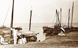 Africa Ujiji Harbour - Morning Star boat - pre-1900