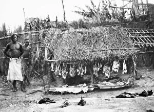 Tanzania Collection: Africa Ujiji market pre-1900