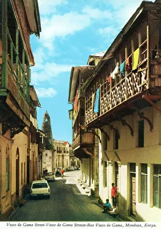 Vasco Prints: Africa - Vasco da Gama Street, Mombasa, Kenya