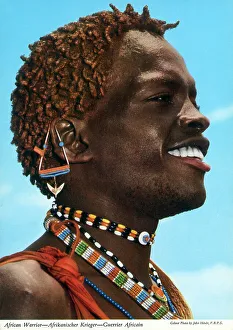 Earring Prints: Africa - Young West African Man