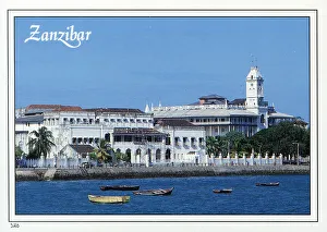 Sultans Prints: Africa - Zanzibar - Palace Museum and The House of Wonders