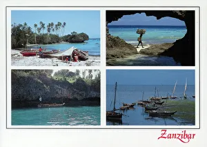 Zanzibar Prints: Africa - Zanzibar - Various Scenes