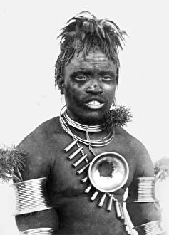 Artefacts Gallery: African dancer at ngoma, Mombasa, Kenya, East Africa