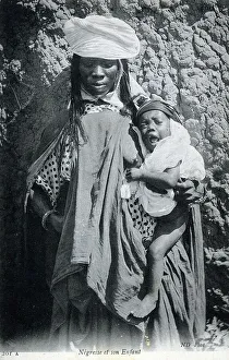 African Mother and baby, Algeria