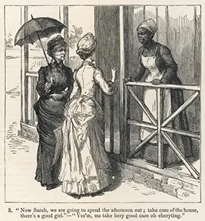 Englishwoman Prints: African Servants 8