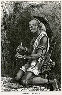 Mohican Prints: African sorcerer