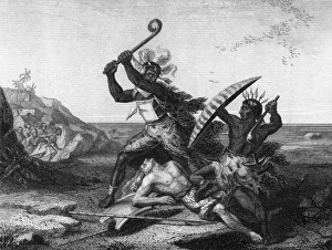 Images Dated 16th May 2011: African warriors fighting