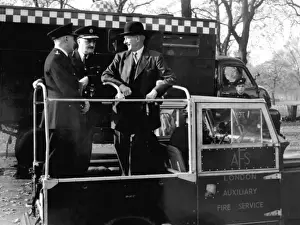 Inspector Prints: AFS exercise, Hyde Park, London