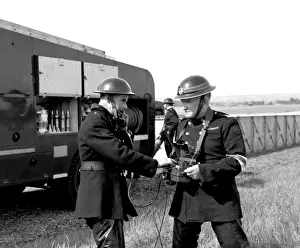 Moreton Prints: AFS major exercise at Moreton in Marsh, Glos