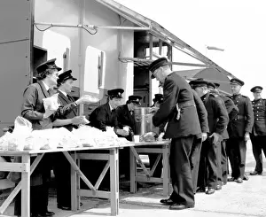 AFS Mobile kitchen in use after major exercise