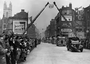 Guinness Prints: AFS recruitment parade, London, WW2