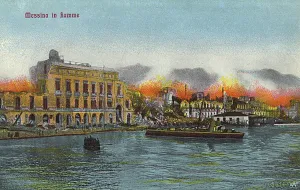 Disaster Prints: Aftermath of Earthquake and Fire at Messina, Sicily, Italy