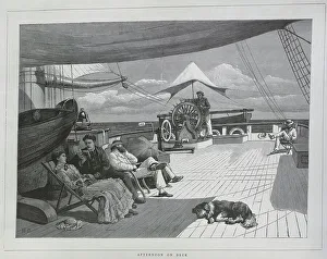 Onboard Prints: Afternoon on Deck, Lady Jane