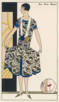 Gold Fish Prints: Afternoon Dress 1926