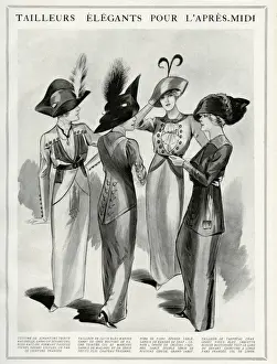 Hobble Prints: Afternoon dresses 1912