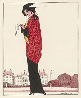 Hobble Prints: Afternoon Mantlet 1913