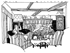 Teatime Collection: Afternoon tea for two by the fire