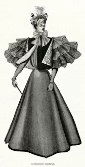 Neck Gallery: Afternooon costume 1896