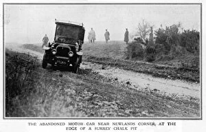 Week Collection: Agatha Christies abandoned motorcar, Surrey, 1926