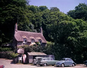 Notice Collection: Agatha Christies cottage near River Dart, Devon