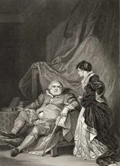1543 Prints: Aged Henry VIII & Parr